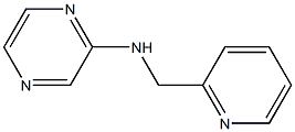 N-(pyridin-2-ylmethyl)pyrazin-2-amine 结构式