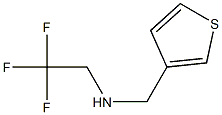 N-(thien-3-ylmethyl)-N-(2,2,2-trifluoroethyl)amine 结构式