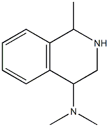 N,N,1-trimethyl-1,2,3,4-tetrahydroisoquinolin-4-amine 结构式