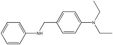 N,N-diethyl-4-[(phenylamino)methyl]aniline 结构式