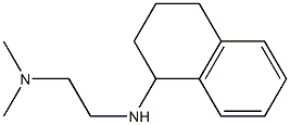 N,N-dimethyl-N'-1,2,3,4-tetrahydronaphthalen-1-ylethane-1,2-diamine 结构式