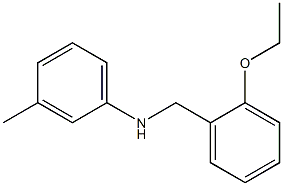 N-[(2-ethoxyphenyl)methyl]-3-methylaniline 结构式