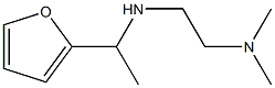 N'-[1-(2-furyl)ethyl]-N,N-dimethylethane-1,2-diamine 结构式
