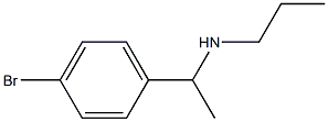 N-[1-(4-bromophenyl)ethyl]-N-propylamine 结构式