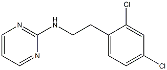 N-[2-(2,4-dichlorophenyl)ethyl]pyrimidin-2-amine 结构式