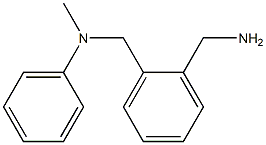 N-[2-(aminomethyl)benzyl]-N-methyl-N-phenylamine 结构式
