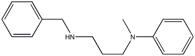 N-[3-(benzylamino)propyl]-N-methylaniline 结构式