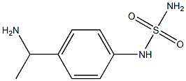 N-[4-(1-aminoethyl)phenyl]sulfamide 结构式