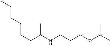 octan-2-yl[3-(propan-2-yloxy)propyl]amine 结构式