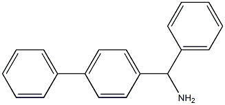 phenyl(4-phenylphenyl)methanamine 结构式