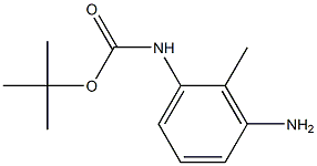 tert-butyl 3-amino-2-methylphenylcarbamate 结构式