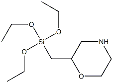 Triethoxylsilylmethylmorpholine 结构式