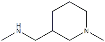 1-Methyl-3-(methylaminomethyl)piperidine 结构式