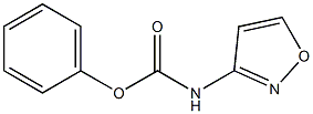phenyl 3-isoxazolylcarbamate 结构式