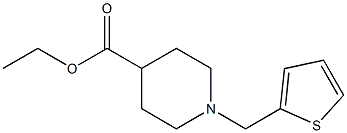 ethyl 1-(2-thienylmethyl)-4-piperidinecarboxylate 结构式