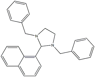 1,3-dibenzyl-2-(1-naphthyl)imidazolidine 结构式