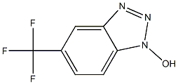 5-(trifluoromethyl)-1H-1,2,3-benzotriazol-1-ol 结构式