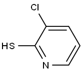 3-chloropyridin-2-yl hydrosulfide 结构式