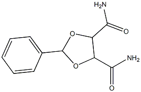 2-phenyl-1,3-dioxolane-4,5-dicarboxamide 结构式