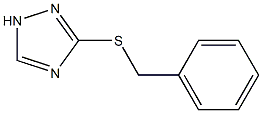 benzyl 1H-1,2,4-triazol-3-yl sulfide 结构式