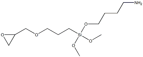 aminopropyl glycidoxypropyl trimethoxysilane 结构式