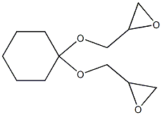 环己二醇二缩水甘油醚 结构式