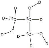 Glycerol-13C3, d8