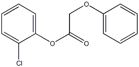 2-chlorophenyl 2-phenoxyacetate 结构式