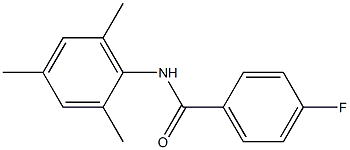 4-fluoro-N-mesitylbenzamide 结构式