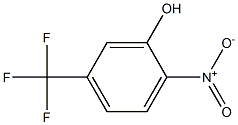 2-nitro-5-(trifluoromethyl)benzenol 结构式