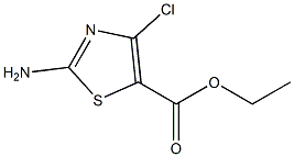 ethyl 2-amino-4-chlorothiazole-5-carboxylate 结构式