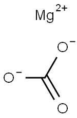 重质碳酸镁(药用碳酸镁) 结构式