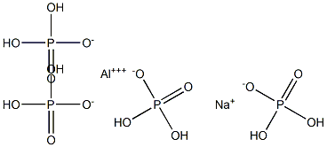 食用碱式磷酸铝钠 结构式