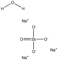 电子级水合锑酸钠 结构式