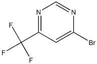 4-溴-6-三氟甲基嘧啶 结构式