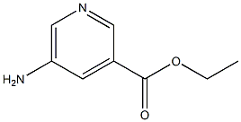 5-氨基吡啶-3-羧酸乙酯 结构式