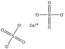 硫酸铈溶液,0,1 MOL/L (0,1 N) 结构式