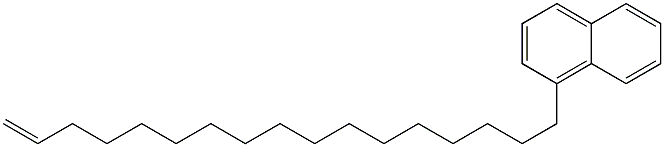 1-(16-Heptadecenyl)naphthalene 结构式