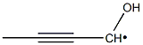 1-Hydroxy-2-butyn-1-ylradical 结构式