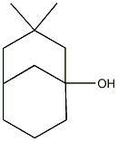 3,3-Dimethylbicyclo[3.3.1]nonan-1-ol 结构式