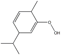 p-Mentha-2,5-dien-2-yl hydroperoxide 结构式