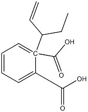 (-)-Phthalic acid hydrogen 1-[(R)-1-pentene-3-yl] ester 结构式