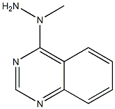 4-(1-Methylhydrazino)quinazoline 结构式