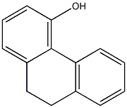 9,10-Dihydrophenanthren-4-ol 结构式