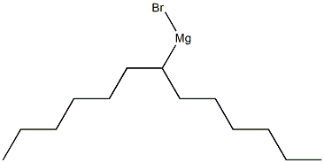 (1-Hexylheptyl)magnesium bromide 结构式