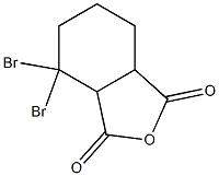 3,3-Dibromohexahydrophthalic anhydride 结构式