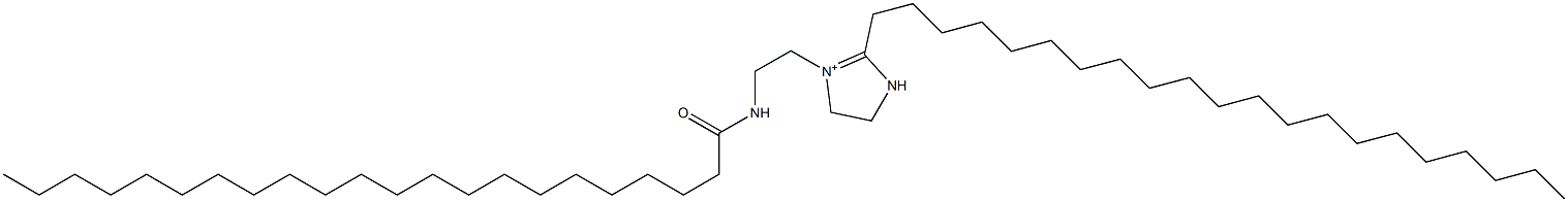 1-[2-(Docosanoylamino)ethyl]-2-henicosyl-1-imidazoline-1-ium 结构式