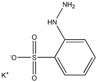 2-Hydrazinobenzenesulfonic acid potassium salt 结构式