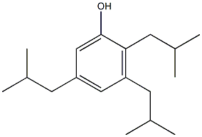 2,3,5-Triisobutylphenol 结构式