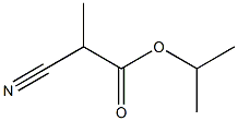 Isopropyl 2-cyanopropionate 结构式